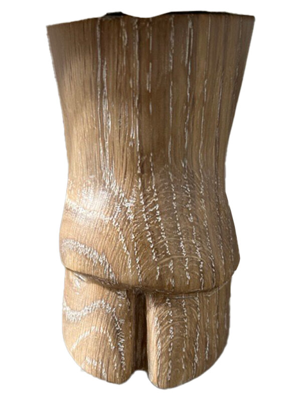 LQ - ROUND OTTOMAN ON HOOFS - Image 3