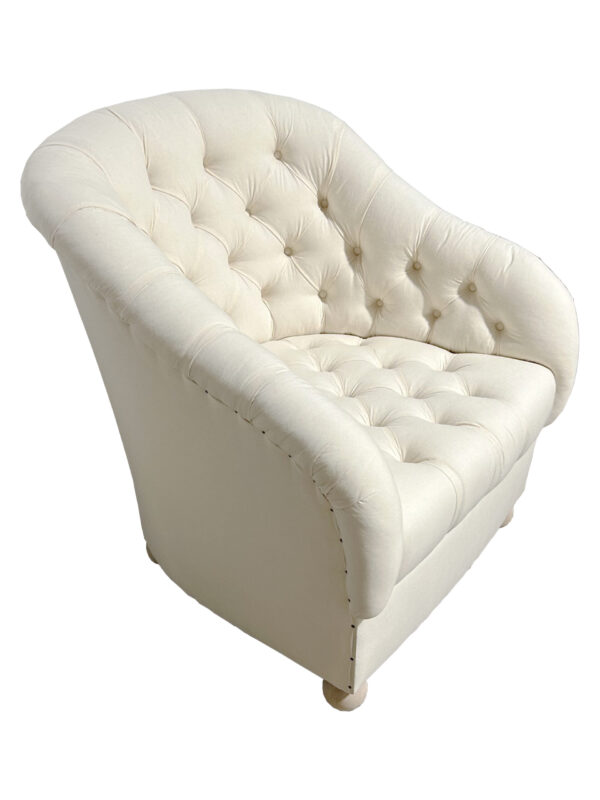 LQ- WARD BENNETT WITH SOILD OAK LEGS CHAIR - Image 2