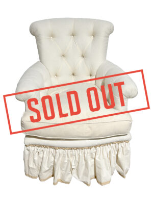 LQ- ANTIQUE STYLE SKIRT CHAIR