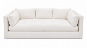Tuxedo Style Sofa On Inset Base